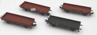 Auktion 358 / Los 12019 <br>4x Niederbordwagen, Märklin, H0