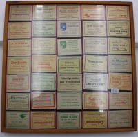 Auktion 348 / Los 15006 <br>Sammlung Streichhölzer, 35 Schachteln, älter
