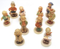 Auktion 348 / Los 9041 <br>10x div. Hummel-Club-Figuren, je ca. H-10cm