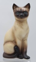 Auktion 348 / Los 9045 <br>Siam-Katze, Goebel, bemalt, ca. H-27cm