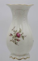 Auktion 351 / Los 8051 <br>Vase, Classic Rose, Moosrose, ca. H-20,5cm