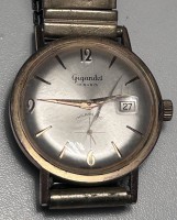 Auktion 348 / Los 2050 <br>mechan DAU "Citizen" Automatic, 17 Rubis, Werk läuft, orig. Stahlband