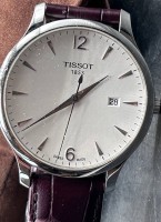Los 2068 <br>grosse HAU "Tissot 1853" orig. Lederband, gut erhalten, D-4 cm