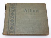 Auktion 348 / Los 6011 <br>altes Fotoalbum mit div. Fotografien, um 1900, Altersspuren