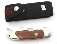 Auktion 348 / Los 16049 <br>Jagdmesser, Böker, LJV NRW, ca. L-21,5cm.