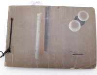 Auktion 348 / Los 6041 <br>Album mit einigen Fotografien, Vorkrieg