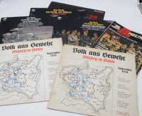 Auktion 348 / Los 7017 <br>6x LP's  sowie 1x Zeitschrift, Das III. Reich, 70er Jahre