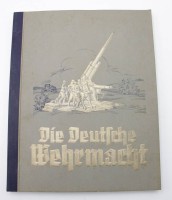 Auktion 348 / Los 7027 <br>Sammelalbum, Die Deutsche Wehrmacht, komplett