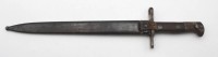 Auktion 348 / Los 7041 <br>Bajomette, 2. WK, Waffenfabrik Neuhausen, Altersspuren, L-44cm