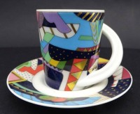 Auktion 349 / Los 8006 <br>Rosenthal Künstlertasse Nr. 4, Brigitte Doege