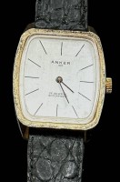 Auktion 371<br>mechan HAU "Anker 100" 17 Steine, Werk l&auml;uft