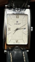Auktion 371<br>Quartz Armbanduhr "Aigner" Nr. 464 121, Lederband, guter Zustand
