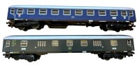 Auktion 349 / Los 12073 <br>2x Märklin HO Wagen, 1x D-Zug, 1x Paketwagen, in OVP, Nr. 4027 und 4044
