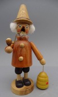 Auktion 350 / Los 15018 <br>Erzgebirge Figur "Imker", H-18 cm