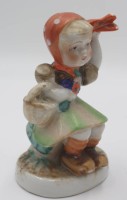 Auktion 350 / Los 8023 <br>sitzendes Rotkäppchen, "Made in occupied Japan", H-12 cm