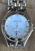Auktion 350 / Los 2032 <br>Quartz DAU "Geneves", vergoldet, nicht überprüft
