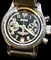 Auktion 350 / Los 2049 <br>mechan russische Herrenarmbanduhr, Werk läuft