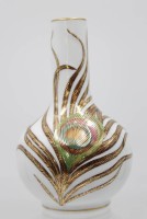 Los 8052 <br>kl. Vase, Herend, Peacock, ca. H-14cm