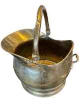 Auktion 350 / Los 15046 <br>gr. Messing-Schütte, guter Zustand, ungeputzt, H-26 cm, D-33 cm