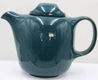 Auktion 364<br>ungemarkte Teekanne, grüne Glasur, ca. H-17cm