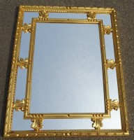 Auktion 350 / Los 14005 <br>neuzeitlicher Wandspiegel, 93x72 cm