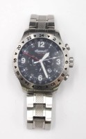 Auktion 351 / Los 2006 <br>Herren-Chronograph, Ingersoll Columbus, Automatic, Werk läuft, leichte Tragespuren, D-5cm
