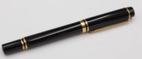 Auktion 351 / Los 16006 <br>gr. Füller, Watermann France, 750er GG-Feder, leichte Gebrauchsspuren, L-14,5cm