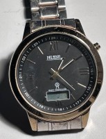 Auktion 366<br>Quartz HAU "Paladin" Radio controlled, Metallband, guter Zustand, l&auml;uft