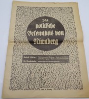 Hannoverischer Kurier "Das politische Bekenntnis von Nürnberg"