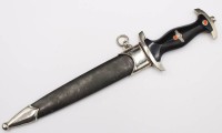 Auktion 353 / Los 7005 <br>SS-Dolch, Sammleranfertigung!, L-37,5cm