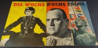 3x Illustrierte "Die Woche" 2x 1936, 1x 1940
