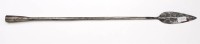 Auktion 351 / Los 15071 <br>lange Speerspitze, wohl Afrika, Eisen, um 1900, ca. L-49,5cm