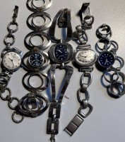 Auktion 366<br>5x mechan. Damenarmbanduhren, nicht &uuml;berpr&uuml;ft