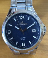 Auktion 366<br>Quartz HAU "Adora Nautic" orig. Stahlband, guter Zustand, Werk nicht gepr&uuml;ft