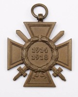 Auktion 351 / Los 7049 <br>Ehrenkreuz für Frontkämpfer 1.WK 