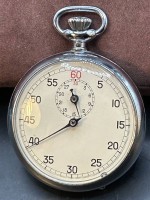 Auktion 366<br>mechan. Stoppuhr, Werk l&auml;uft, guter Zustand