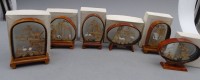 Auktion 357 / Los 15516 <br>6x div. kl. Korkschnitzereien, neu in OVP, China, H-max. 9 cm