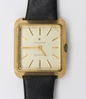 Auktion 352 / Los 2054 <br>Damen-Uhr, Junghans Quartz, 60/70er Jahre, Werk nicht  geprüft, Tragespuren,  2,4 x 2,4cm