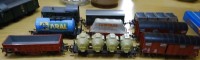 Auktion 357 / Los 12041 <br>9x diverse Fleischmann Waggons, H0, grossteils Metall