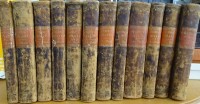 Auktion 352 / Los 16053 <br>Friedrich Schiller sämtliche Werke, ab 1822 in 12 Bänden, wohl nicht komplett, Alters und Gebrauchsspuren