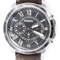 Auktion 371<br>Herren-Armbanduhr, FOSSIL, Quartz-Werk (nicht gepr&uuml;ft), D-4,3cm, Tragespuren