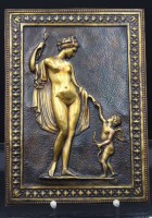 Auktion 353 / Los 15019 <br>Reliefplatte um 1920, 27 x 20cm