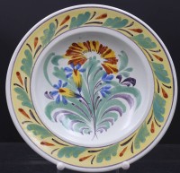 Auktion 360<br>Wandteller, Kellinghusen, bäuerl. Dekor, D-21,5cm