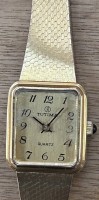 Auktion 371 / Los 2028 <br>Quartz  DAU "Tutima" Saphir auf Krone,Werk nicht gepr&uuml;ft, Double Geh&auml;use und Armband