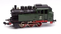 Auktion 354 / Los 12051 <br>Märklin Damplokomotive GMEB 12, Spur 1, H. 13,0cm, L. 32cm