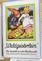 Auktion 372<br>Quartett-S&uuml;piel "Waldgeisterlein" in H&uuml;lle