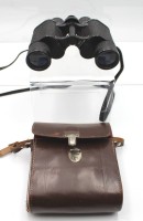 Auktion 359 / Los 16019 <br>Fernglas, Köhler, Silvasept 7x 35, Optik klar, Tasche mit Läsuren