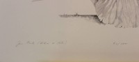 Auktion 355 / Los 5025 <br>Dago KLEEMANN (1921-2012)  "Im Park", Lithografie, Nr. 41/100 BG  50x70 cm