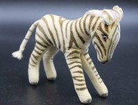 Zebra von Steiff, ohne Ident, H-11,5cm.