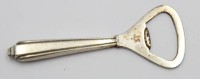 Auktion 357 / Los 11036 <br>Flaschenöffner, 830er Silbergriff, Gebrauchsspuren, L-10cm